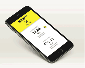 Raiffeisen bank app transfer flow